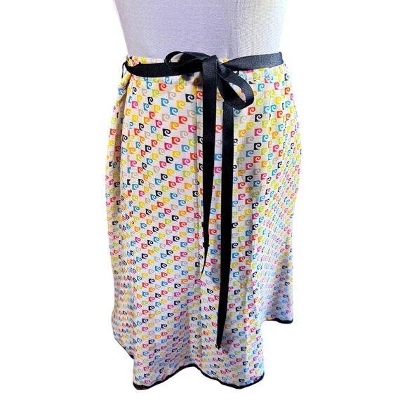 Pierre Cardin Dresses & Skirts - Vintage 1990s Pierre Cardin Women’s Multicolor Swirl Pattern Skirt